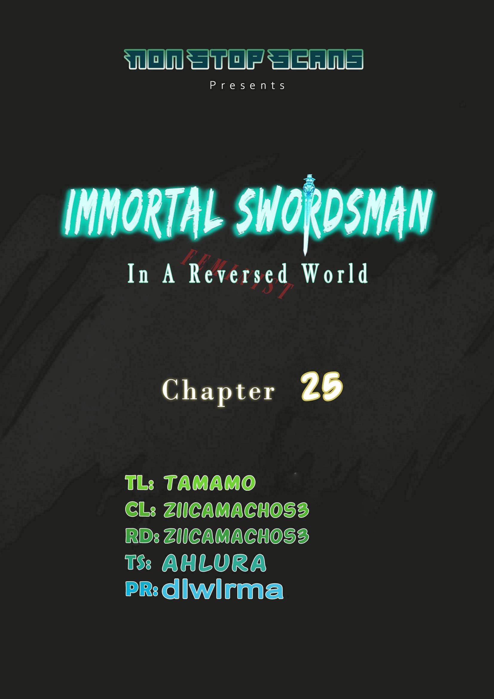 Immortal Swordsman in The Reverse World Chapter 25 1